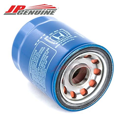 Product shot of the 15400-PLM-A02 engine oil filter with washers.