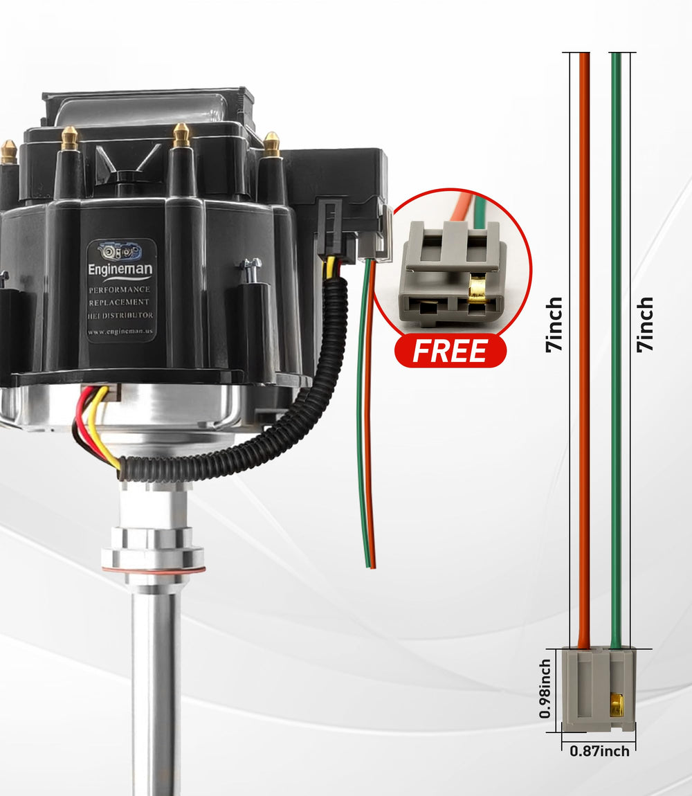 ENGINEMAN HEI rotor included ensures smooth spark transfer.