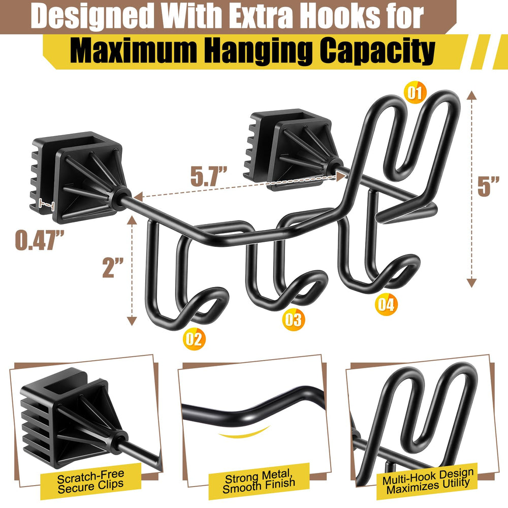Enhon stainless steel construction for durable, wobble-free mounting.