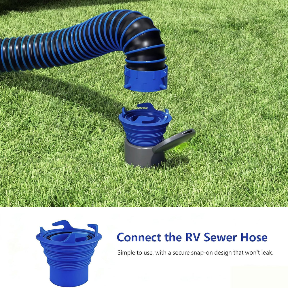 Eniora fits four dump station sizes for broad compatibility and convenience.