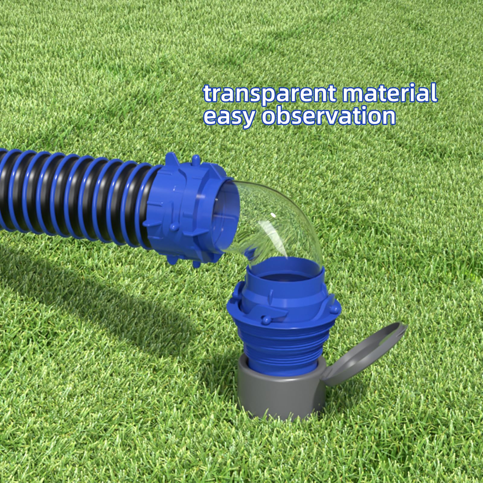 Eniora odor-proof gasket seals connections to minimize odors and leaks.