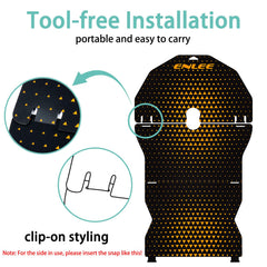 ENLEE bike cleaning guard helps keep mud and oil off brakes during wash.