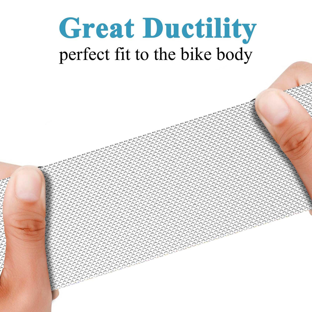 ENLEE tape on the chain guard shields against scuffs and debris.