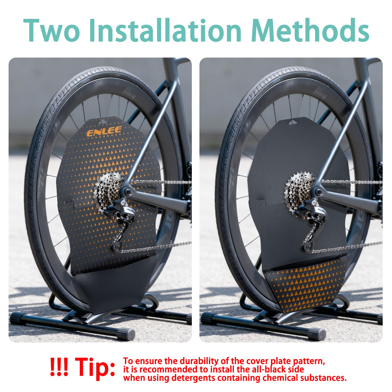 ENLEE heat-resistant PP guard endures tough rides and maintenance tasks.