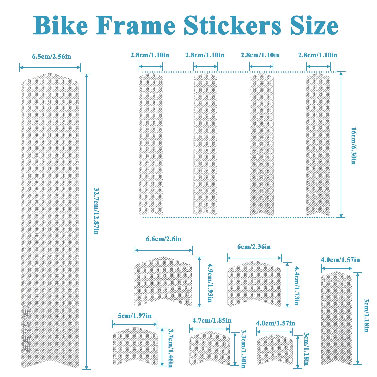 ENLEE tape removal is residue-free for easy frame detailing.