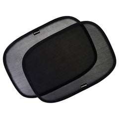 Enovoe car window shades 4-pack front view blocks UV and reduces glare for kids