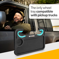 ENRICH UP silicone rings protect the steering wheel from scratches.