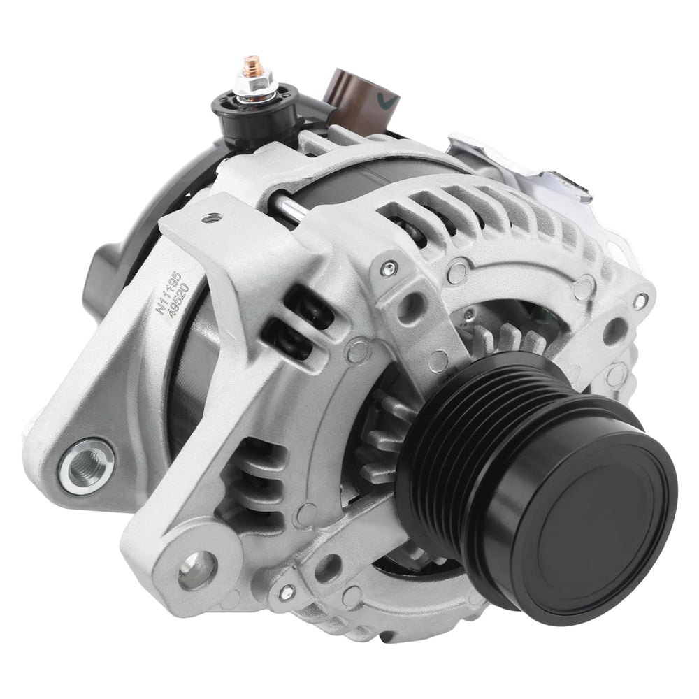 EnTurbo 11195N alternator front view shows durable housing for steady power.