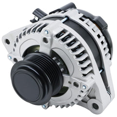 EnTurbo alternator for Honda Pilot, hood view with 130A output.