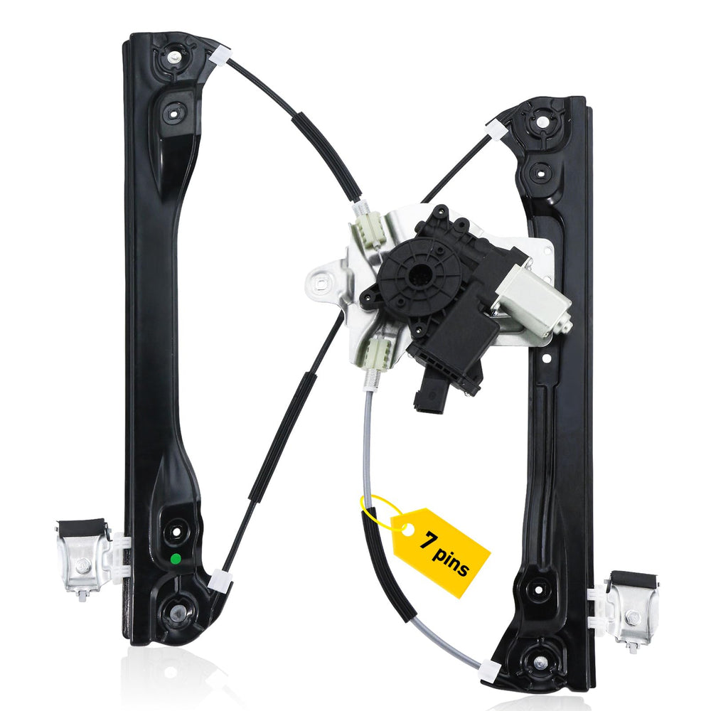 EnTurbo Chevy Cruze front driver window regulator with motor for smooth operation.