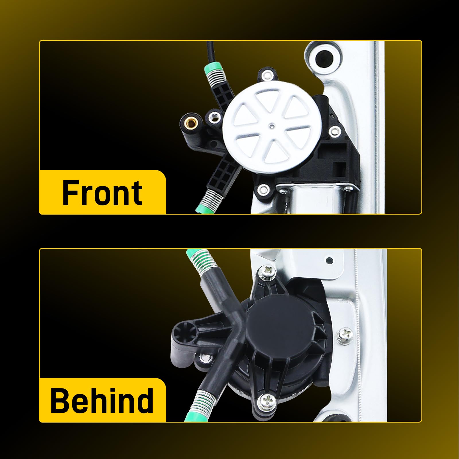 EnTurbo front passenger regulator right for Chevy Yukon XL