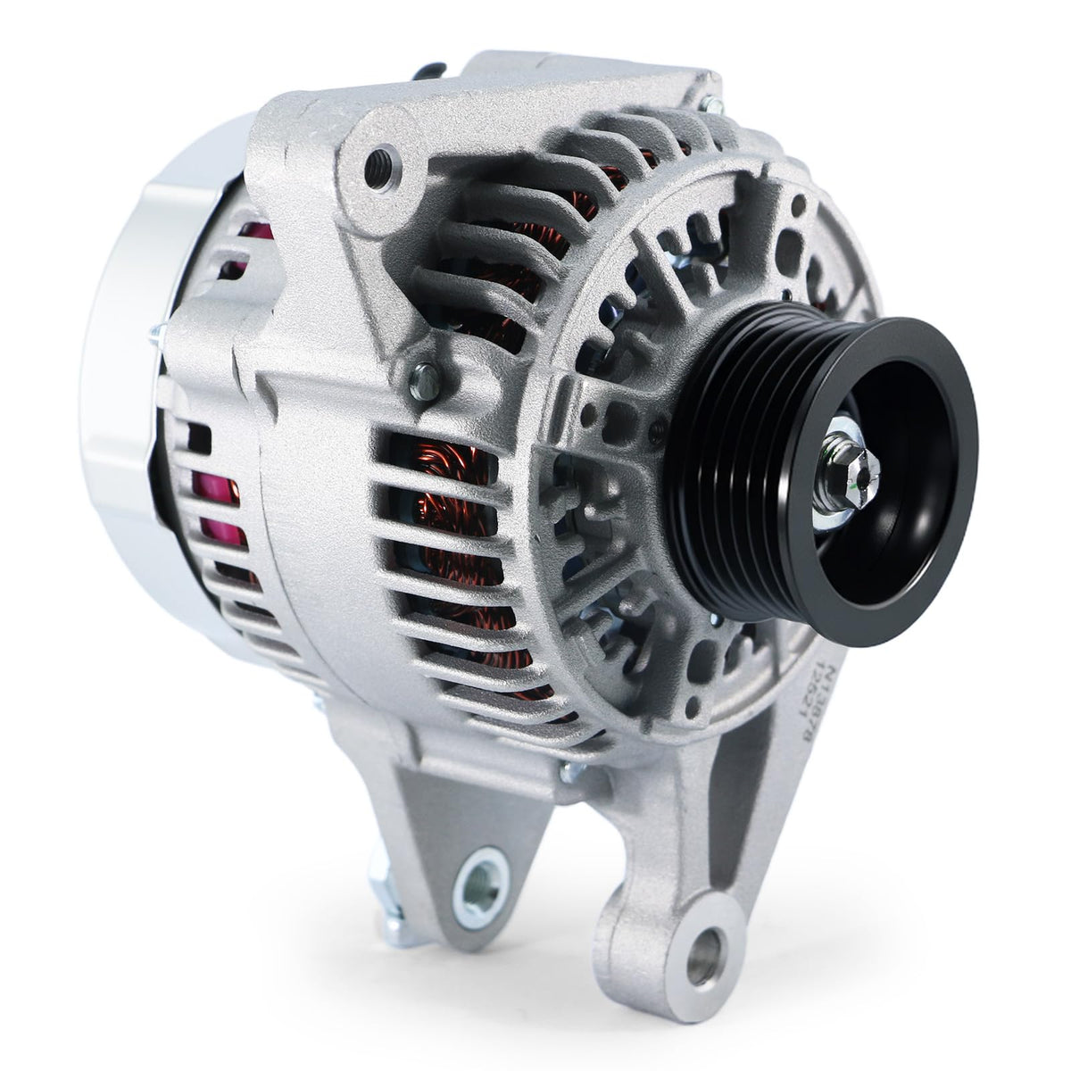 EnTurbo new-alternator assembly ready for installation in 12V L4 1.8L engines.