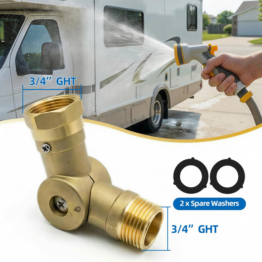 EnYatan all-weather design maintains reliable flow during camping and backyard setups.