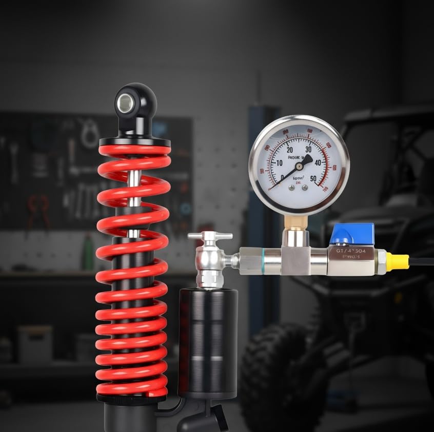 ENYSAON aluminum regulator body keeps the kit lightweight