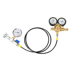 ENYSAON regulator with T-shaped handle enables repeatable pressure adjustments