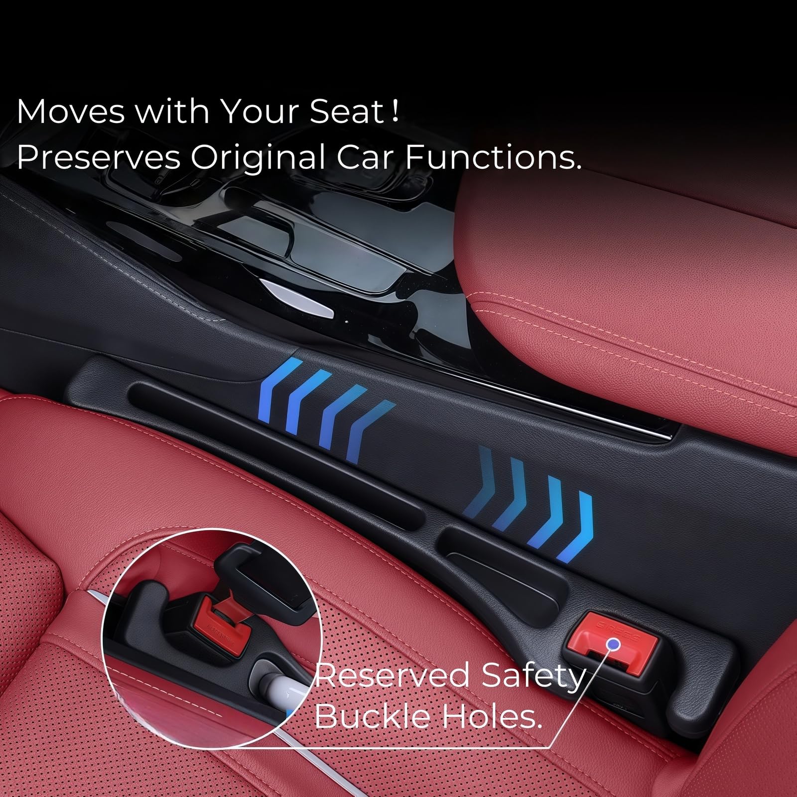 EnzeroTools phone holder in use holding smartphone upright for easy visibility benefit