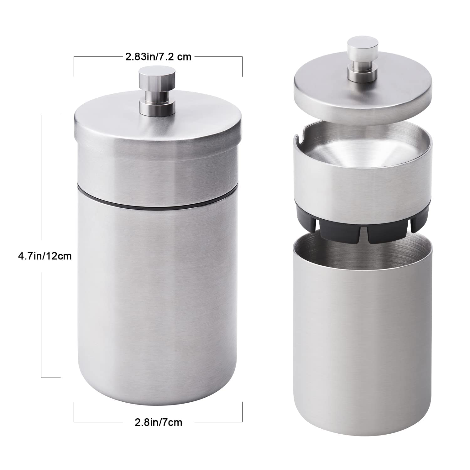 EOCICI smell-proof design seals odors when the lid closes securely.