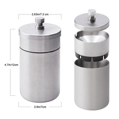 EOCICI smell-proof design seals odors when the lid closes securely.
