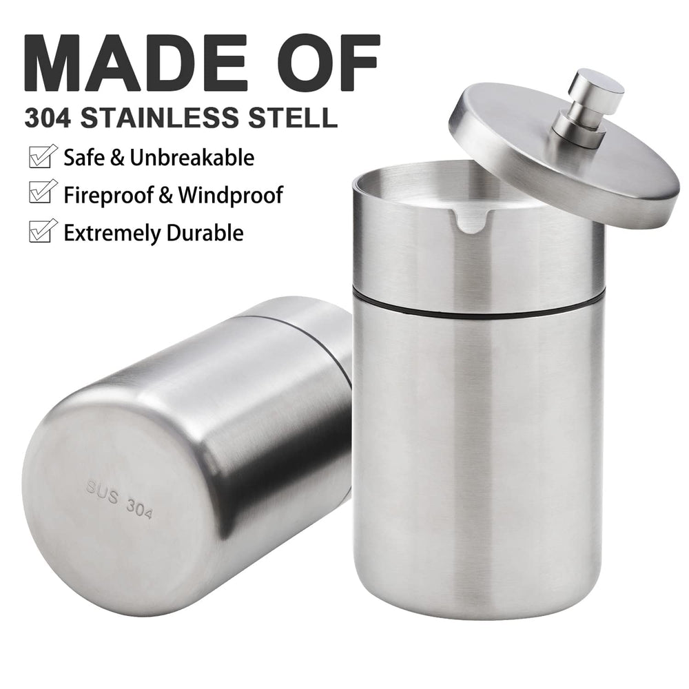 EOCICI u-shaped smoke spindle keeps unburned tobacco safely stored.