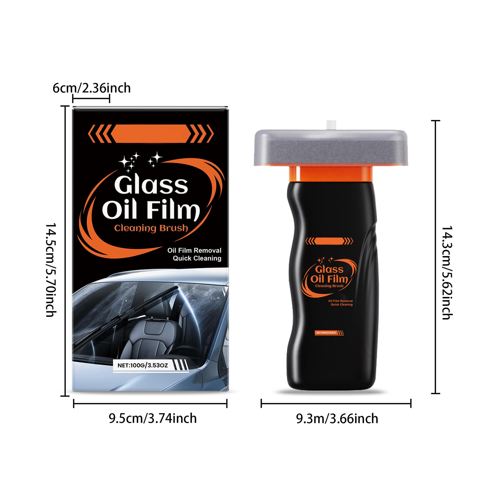 Eoegridte three-pack provides repeated touch-ups and ongoing windshield maintenance