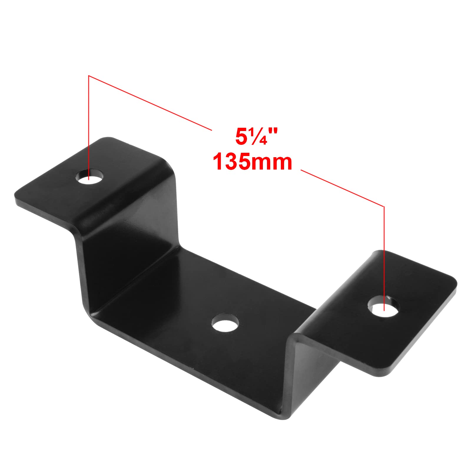 eoere fourpack trailer brackets ready for fast, sturdy stake installation