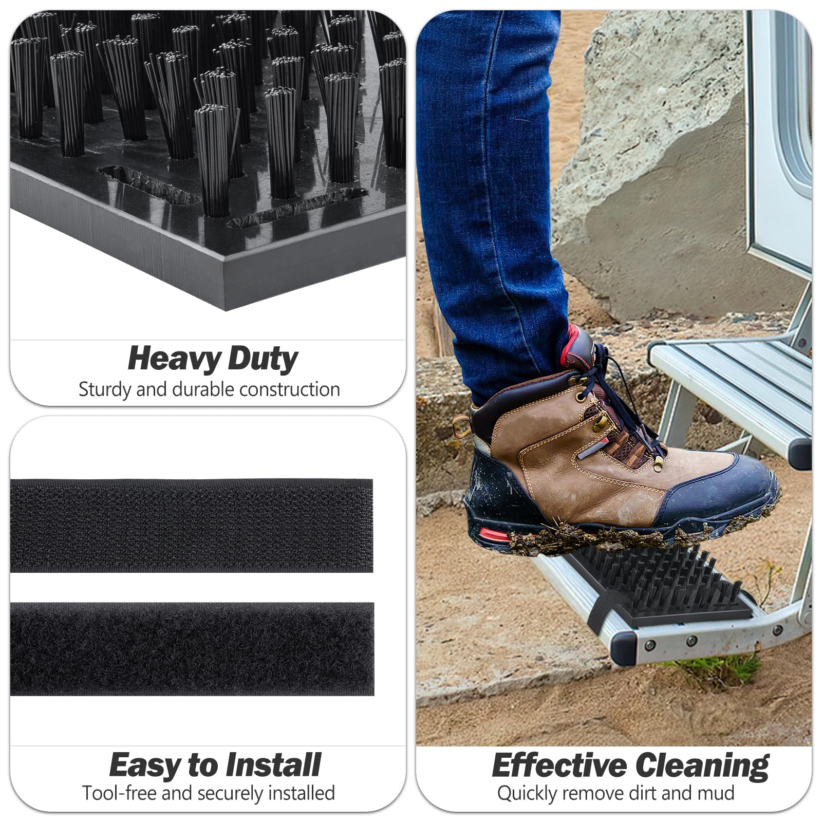EOKPHULL rv-suv-camper-van accessory boosts vehicle cleanliness after camping trips.