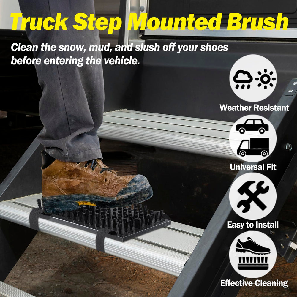 EOKPHULL universal-compatibility-mount fits most trucks and RVs for easy boot cleaning.