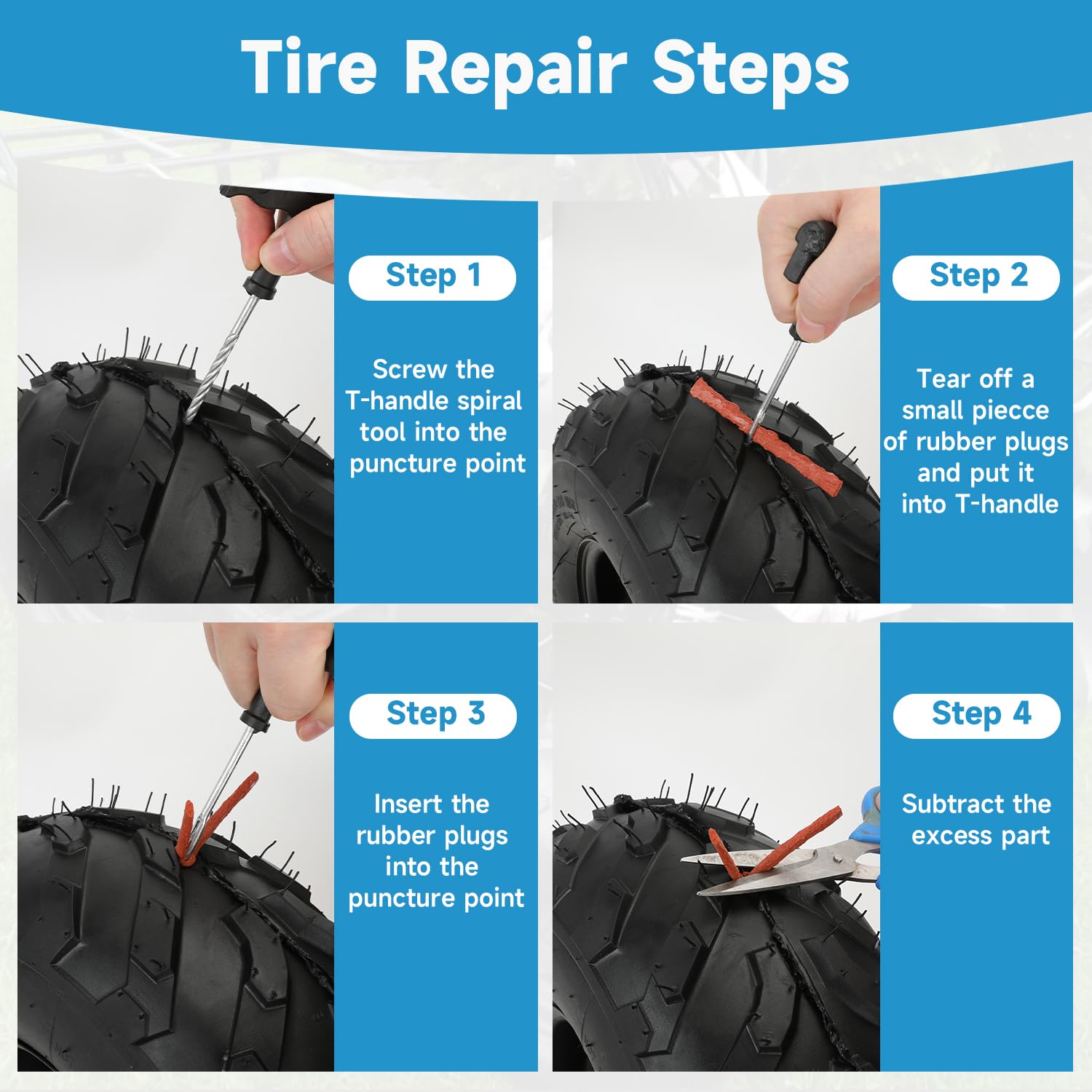 EOPOAYI tire rim-fit example confirms correct 7-inch rims compatibility