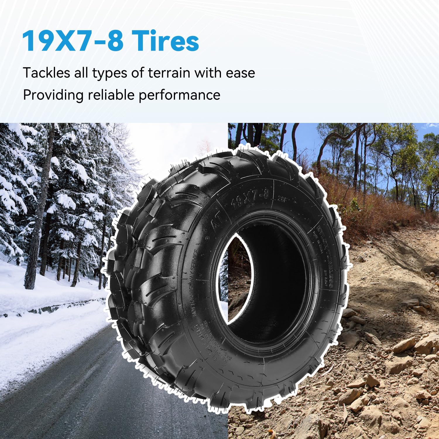 EOPOAYI 19x7-8 all-terrain traction across mud and sand
