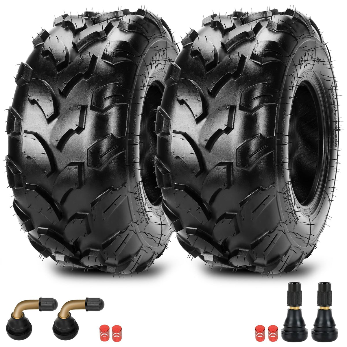 EOPOAYI 19x7-8 ATV tire front tubeless on rugged trail