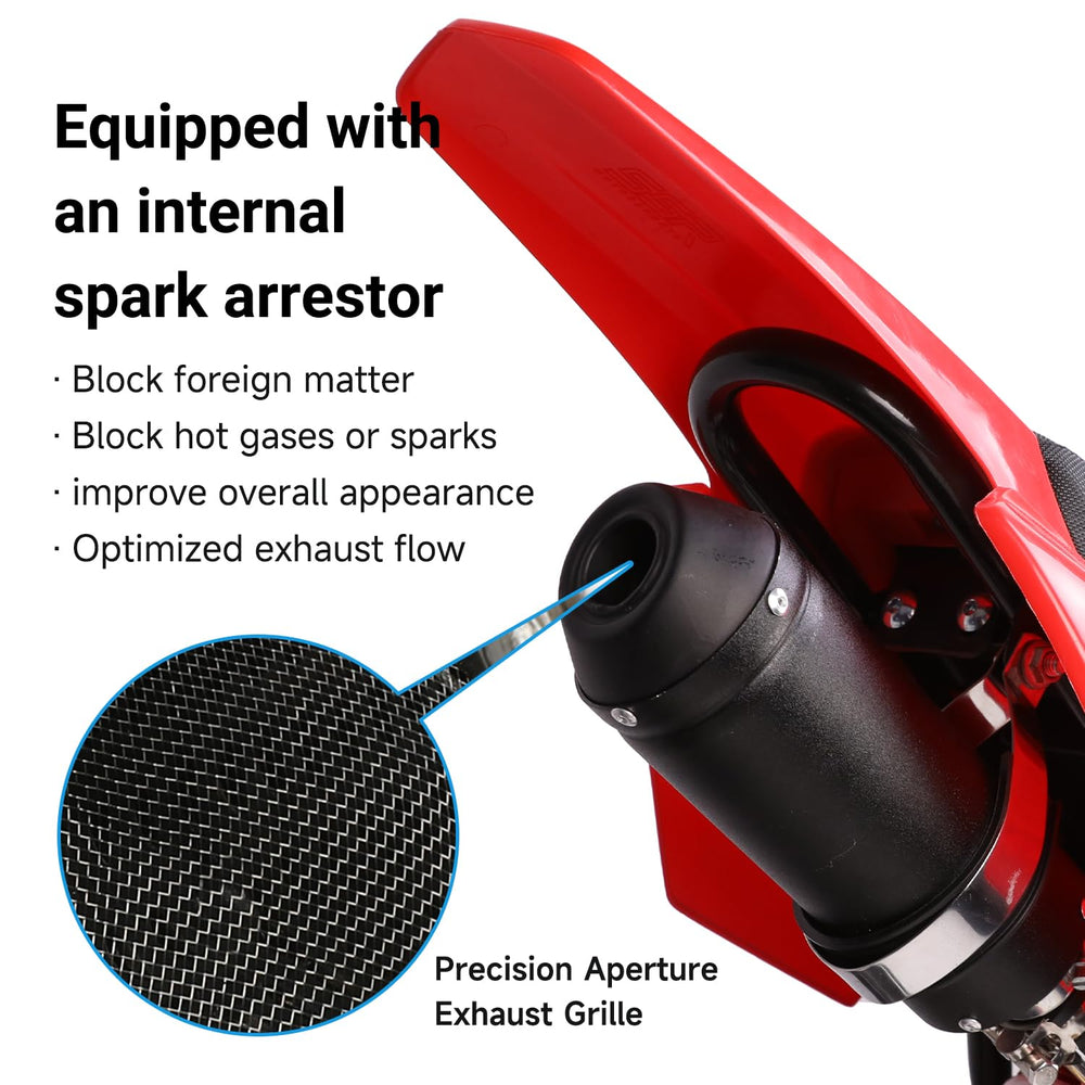 EOPOAYI muffler features 1.1 inch diameter compatible with many engines