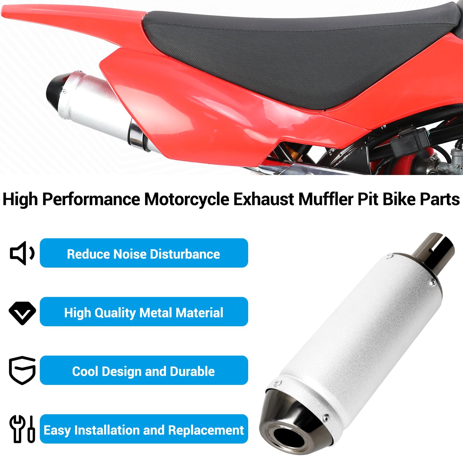 EOPOAYI durable metal muffler body built for rugged off-road use.