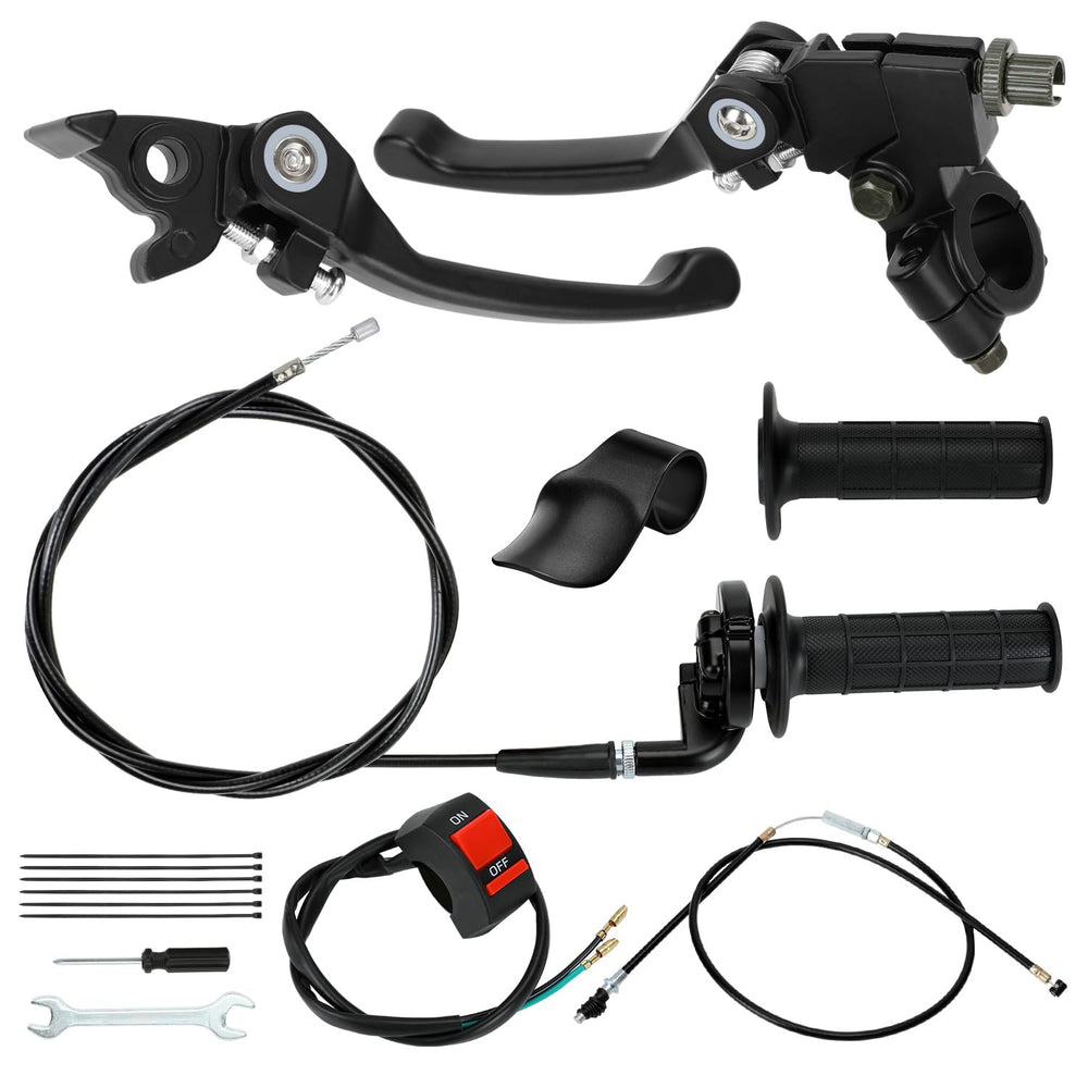 EOPOAYI folding clutch brake lever perch for smooth operation and foldable protection.