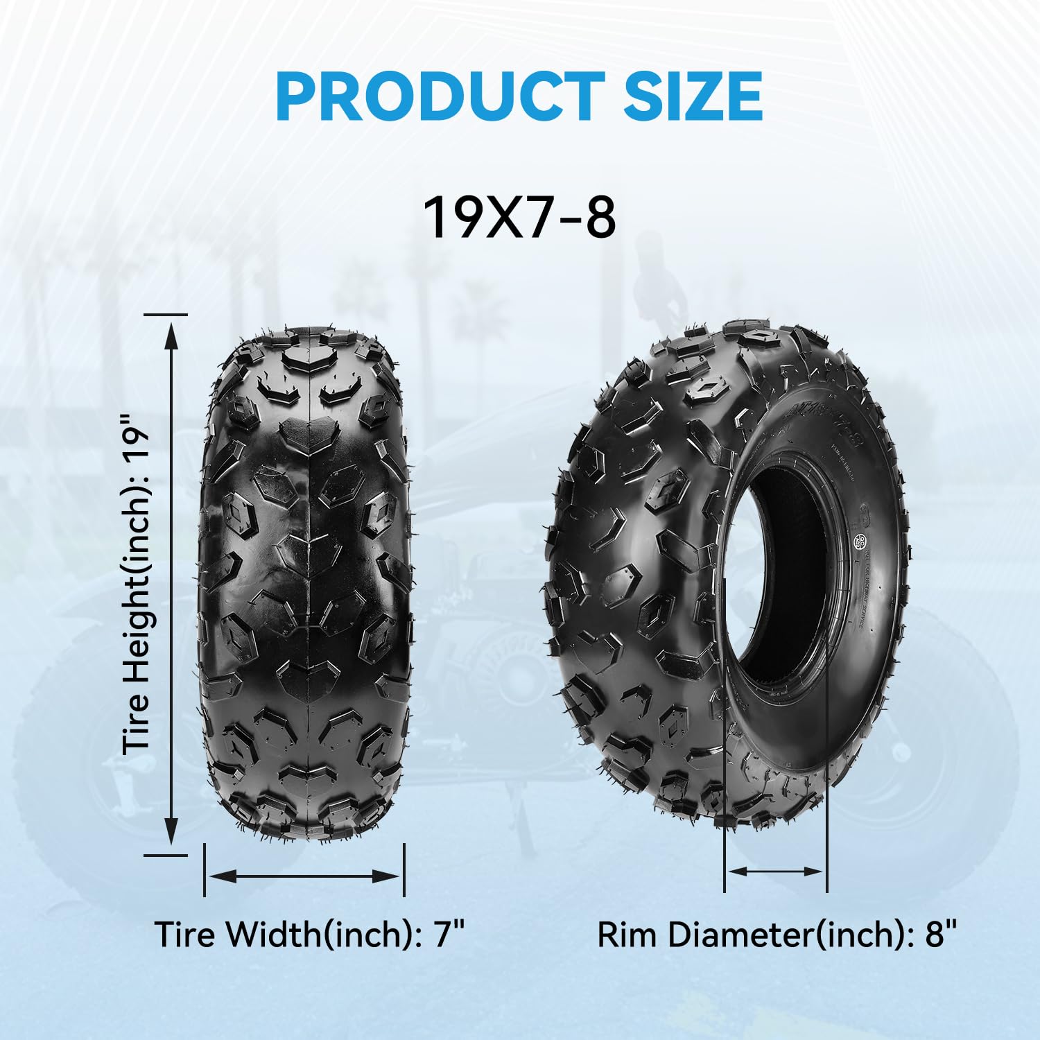 EOPOAYI front-wheel fitment guide for compatible vehicles.
