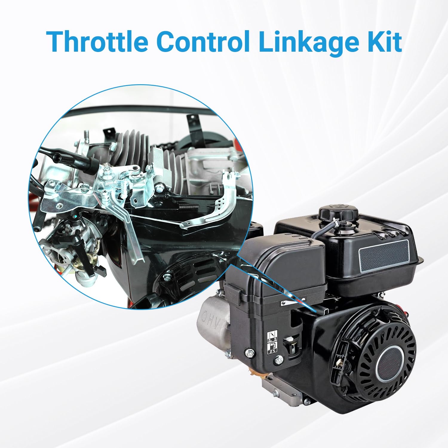 EOPOAYI governor base component for precise control in go-karts.