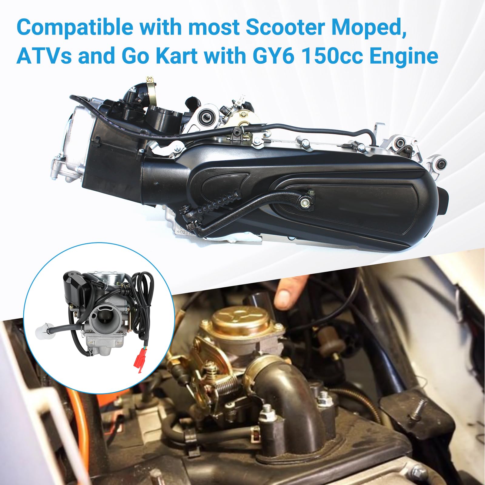 EOPOAYI 78-inch throttle cable for responsive throttle control