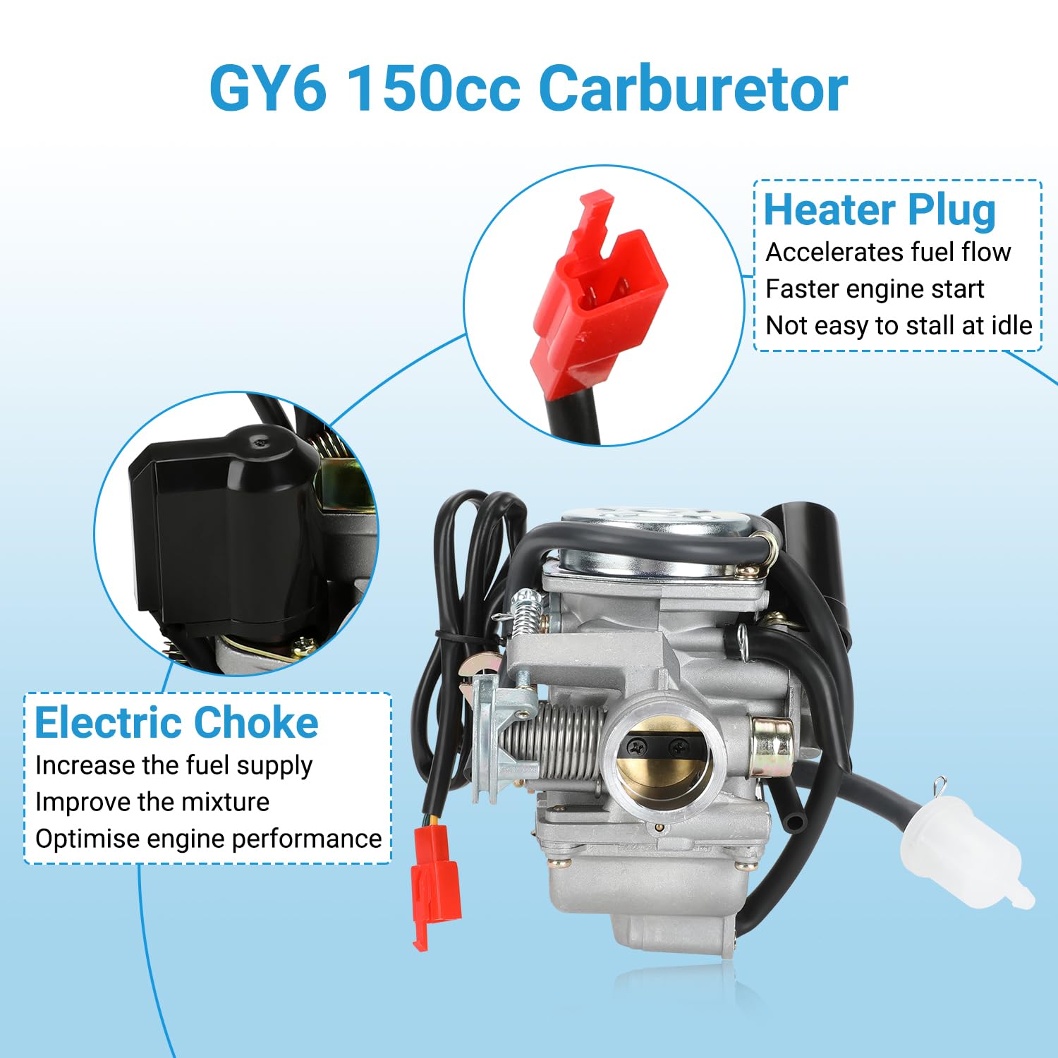 EOPOAYI intake manifold provides a stable intake path for consistent performance