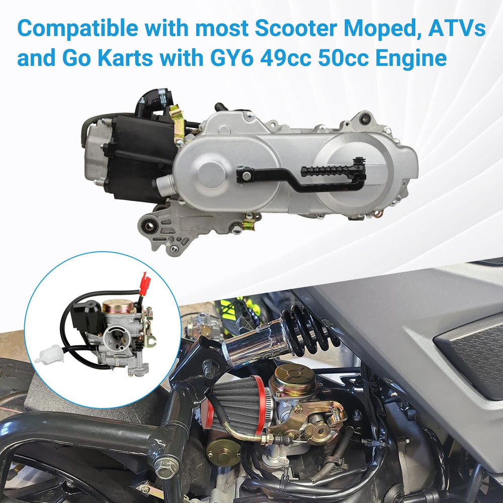 EOPOAYI GY6 carburetor gaskets for proper seal and fit.
