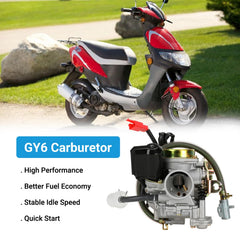 EOPOAYI GY6 carburetor intake manifold ensures tight connection and smooth performance