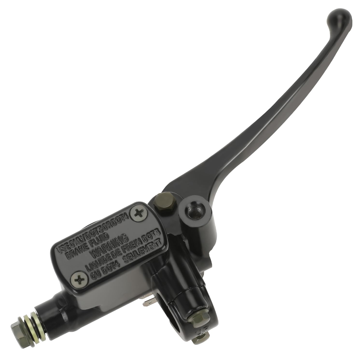 EOPOAYI GY6 front brake master cylinder lever right-side installation for secure stopping