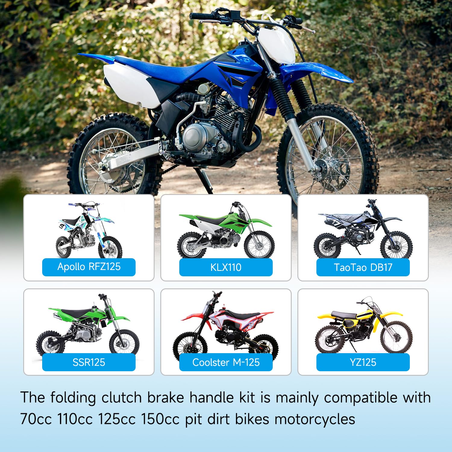 EOPOAYI motorcycle tie straps help organize wiring for a clean install.