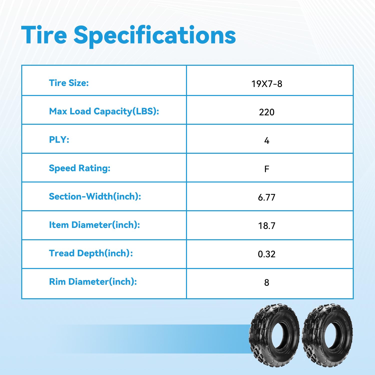EOPOAYI PVR70 valve stem with dual nozzle styles for easy inflation