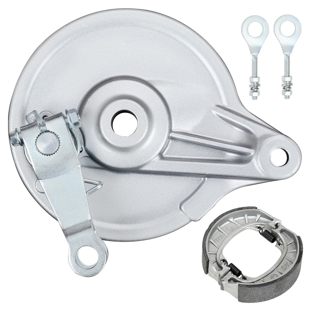 EOPOAYI rear drum brake drum shows solid construction for reliable stops