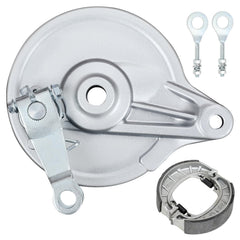 EOPOAYI rear drum brake drum shows solid construction for reliable stops