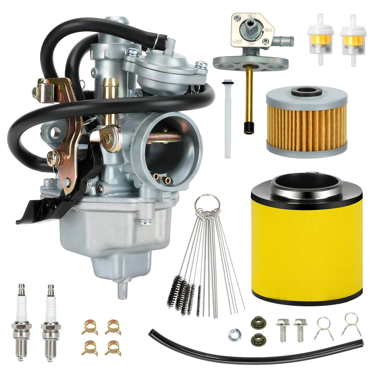 EOPOAYI Recon-250 carburetor kit for TRX250 offers smooth idle and reliable performance.