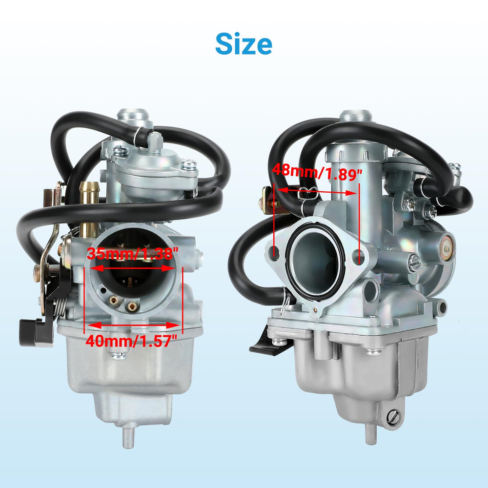 EOPOAYI TRX250 fuel petcock facilitates easy shut-off to prevent leaks during storage.