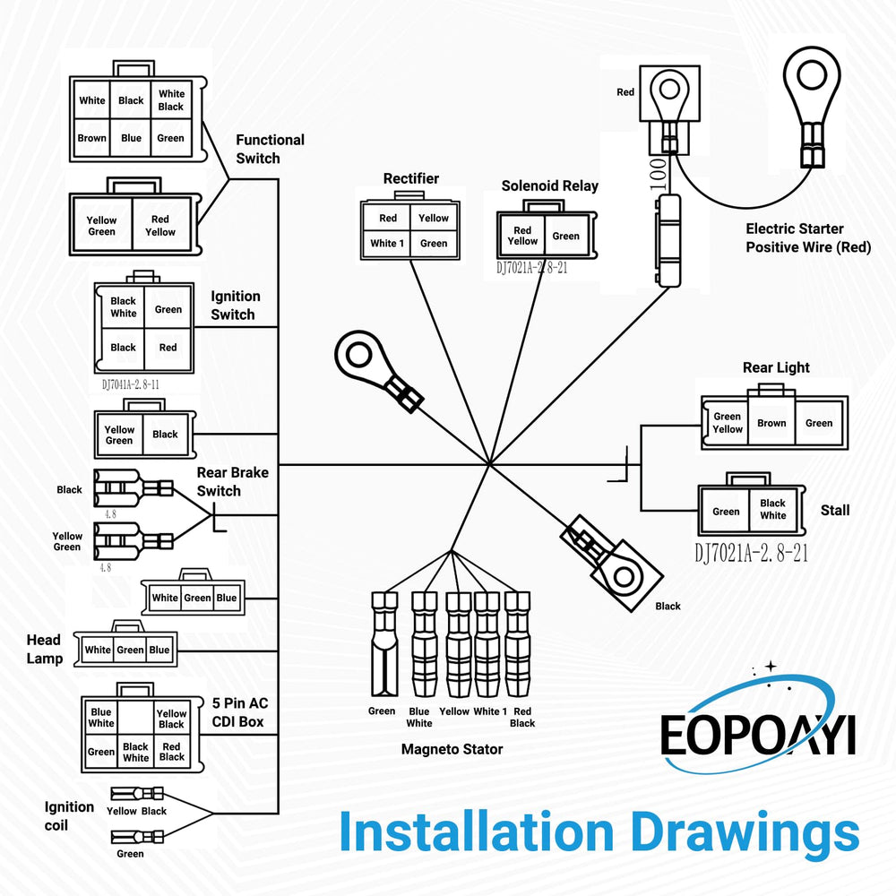 EOPOAYI upgraded multi-functional ATV switch simplifies control layout