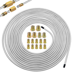 Eoppen brake line 25 ft coil showing flexible tubing for easy routing.