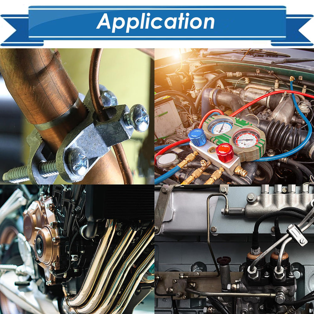 Eoppen brake line kit supports hydraulic, fuel, and transmission system applications
