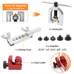 Eoppen tube bender tool for precise, smooth bends.